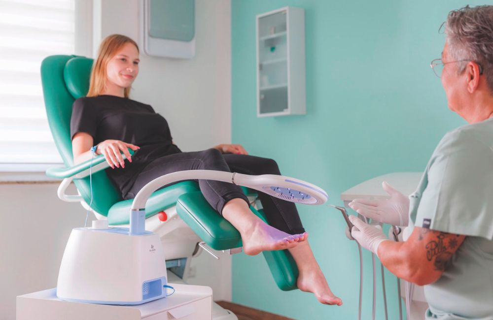 Kaltplasma gegen Nagelpilz