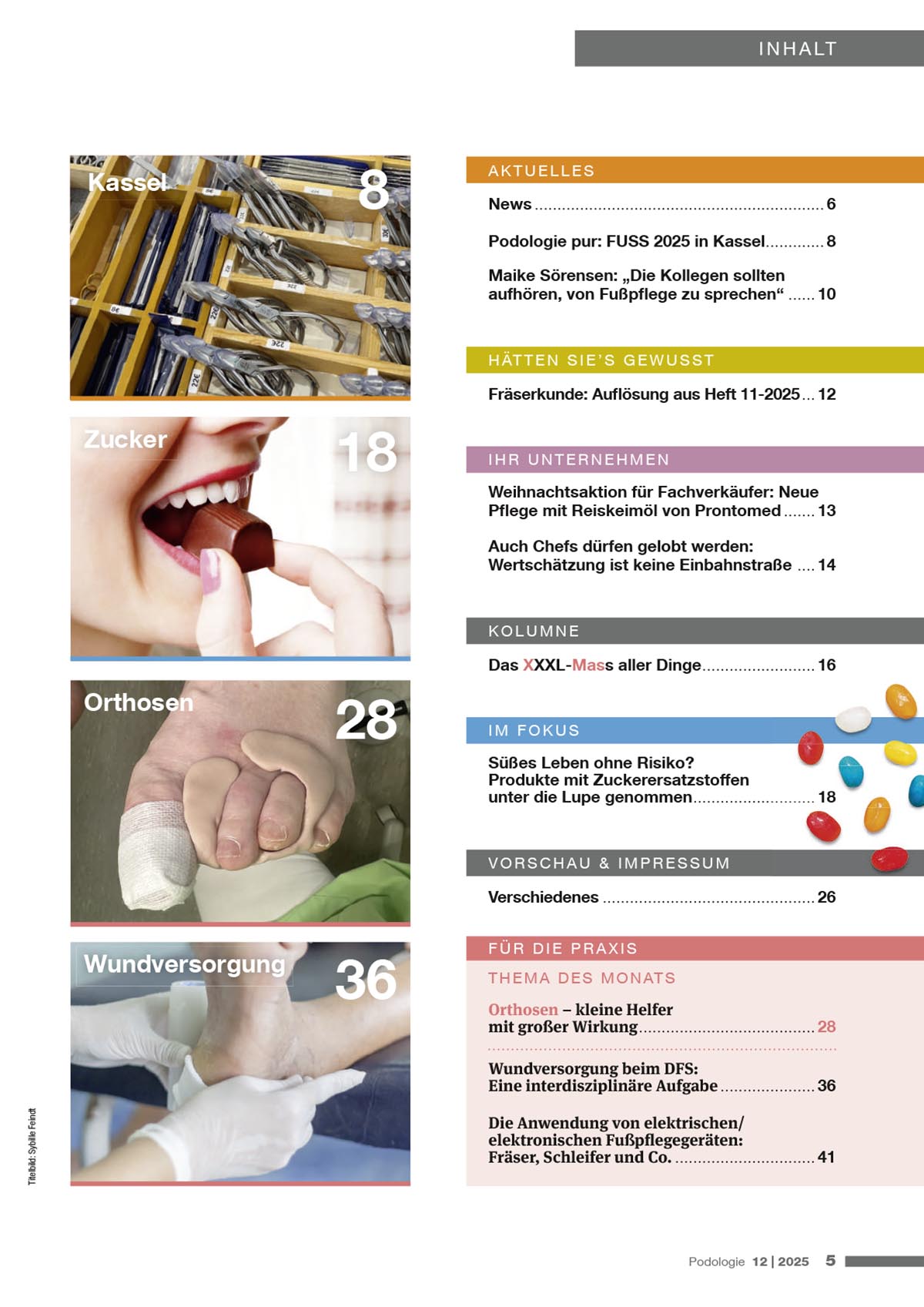 Podologie_01_12_Ausgabe_A.indd Podologie-Inhalt-9.2025