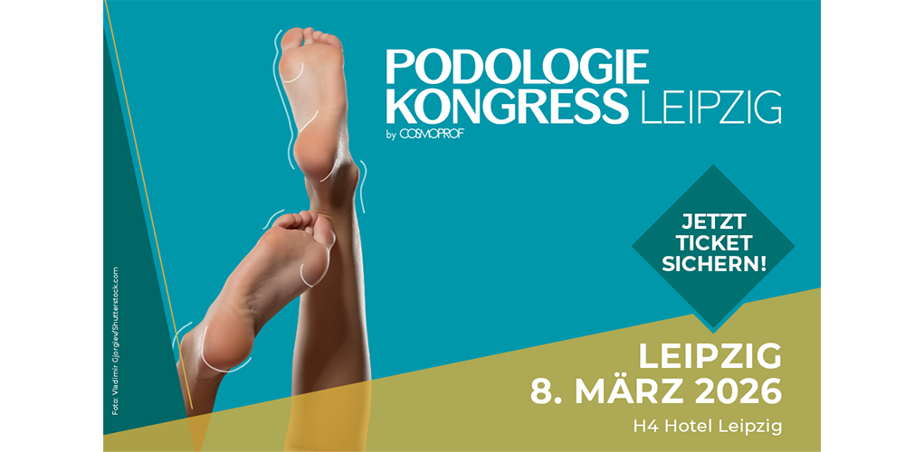 Podologie-Kongress Leipzig 2026 – inklusive bepunkteter Vorträge!