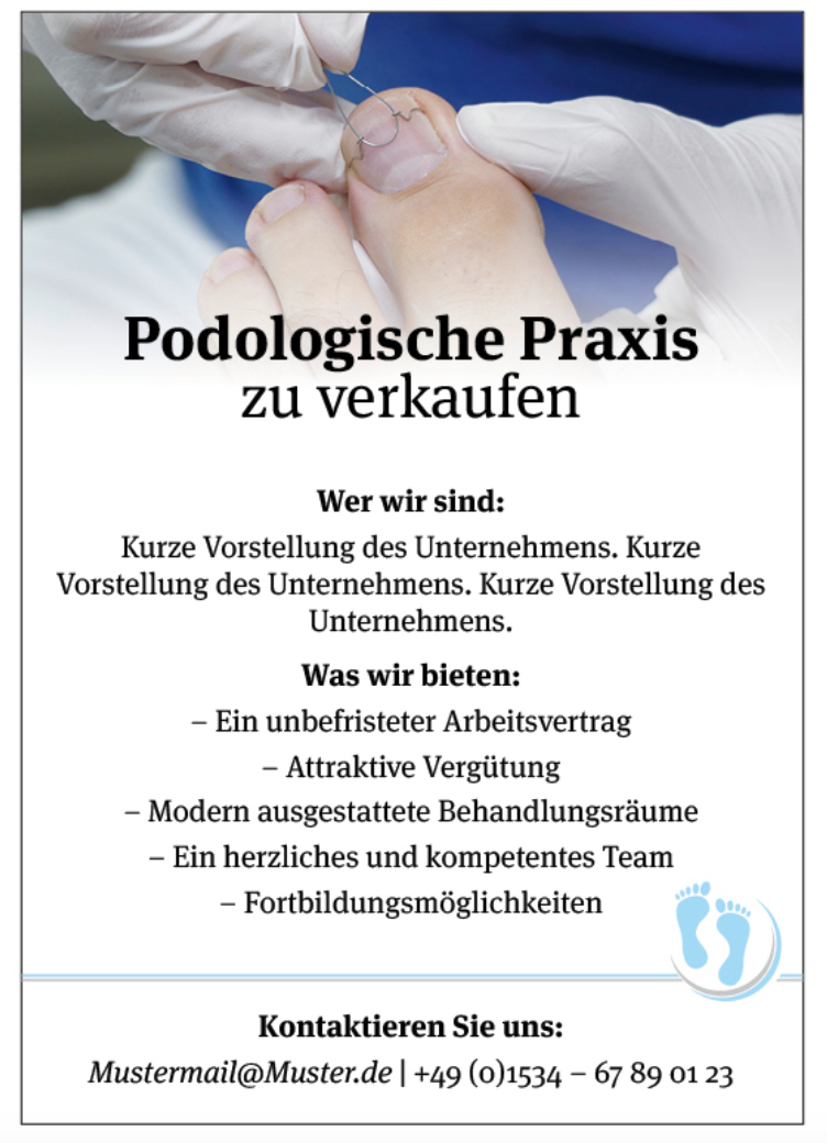 kleinanzeigen-podologie