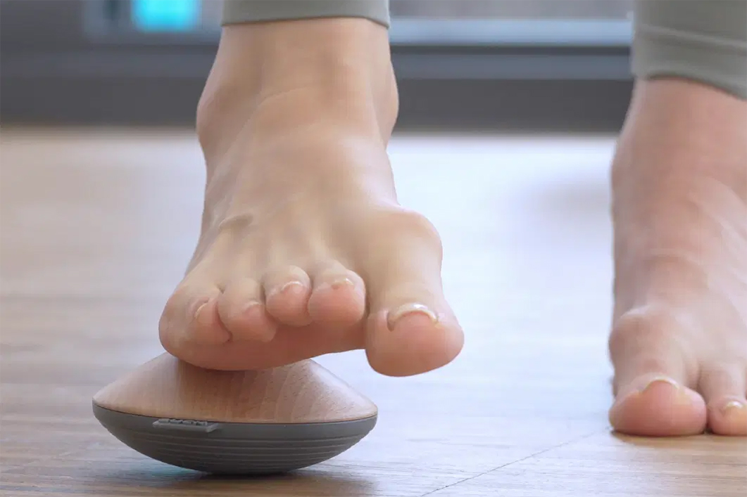 Neues Gerät zur Mobilisation der Plantarfaszie